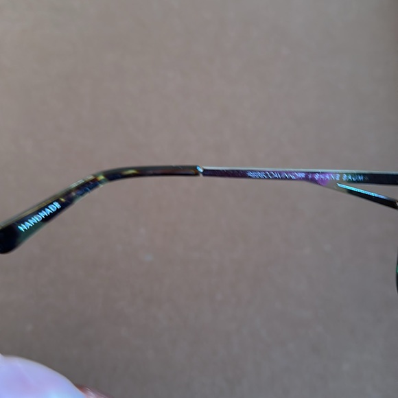 Rebecca Minkoff green and black tortoise shell sunglasses - Picture 3 of 4